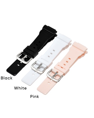 Купить Ремінець для Casio G-Shock DW-5600 Pink-Glossy SI
