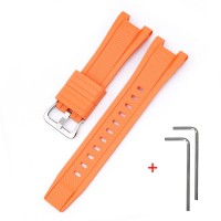 Ремінець для Casio G-Shock GST-W300 Orange SI помаранчевий полімерний 21.2 см