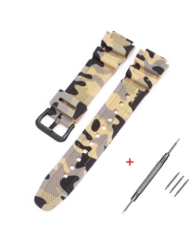 Купить Ремінець для Casio G-Shock AQ-S800/AE-1200 Camo Beige BK