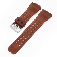 Ремінець Casio G-Shock GW-9400 Transl Brown SI полімерний напівпрозорий коричневий 21.1 см