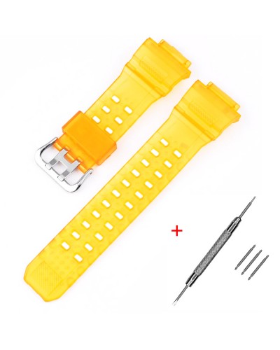 Купить Ремінець для Casio G-Shock GW-9400 Transl Yellow SI