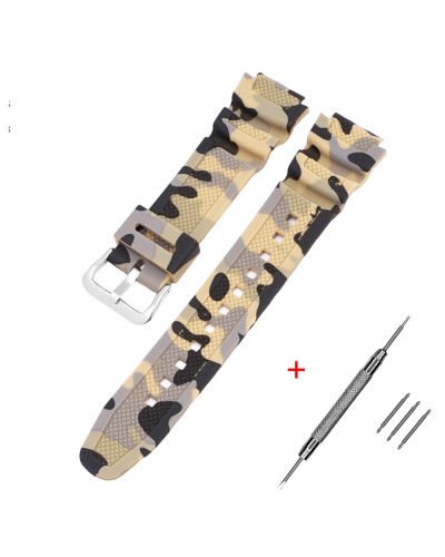 Купить Ремінець для Casio G-Shock AQ-S800/AE-1200 Camo Beige SL