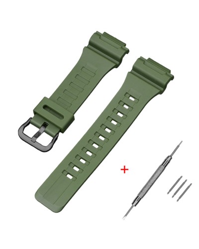 Купить Ремінець для Casio AE-1000W Army Green BK