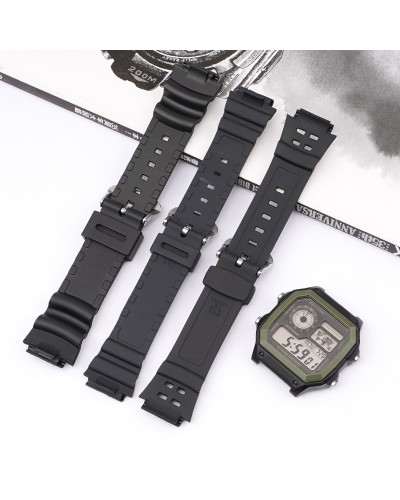 Купить Ремінець для Casio AE-1000W Black SI SI