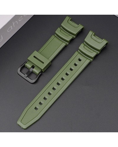 Купить Ремінець для Casio SGW-100 Army Green BK