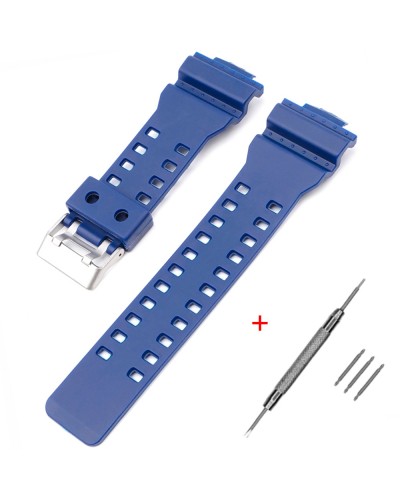 Купить Ремінець для Casio G-Shock GA-100/110 Blue SI