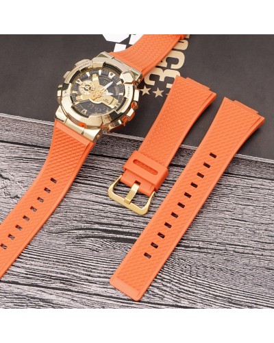 Купить Ремінець для Casio G-Shock GA-100/110 Orange GD