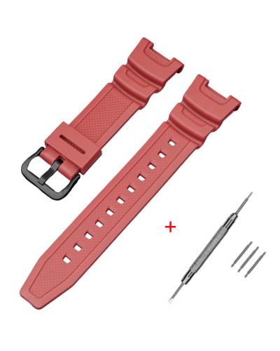 Купити Ремінець для Casio SGW-100 Red BK