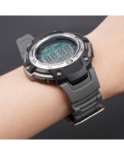 Купити Ремінець для Casio SGW-100 Gray SI
