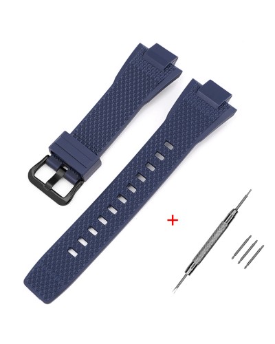 Купить Ремінець для Casio G-Shock GST-B400 Dark Blue BK