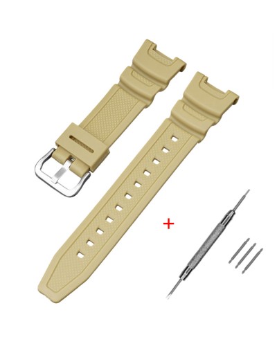 Купить Ремінець для Casio SGW-100 Beige SI