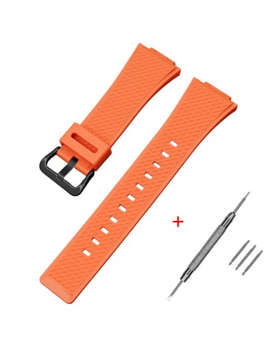 Купить Ремінець для Casio G-Shock GA-100/110 Orange BK