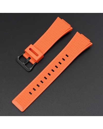 Купить Ремінець для Casio G-Shock GA-100/110 Orange BK