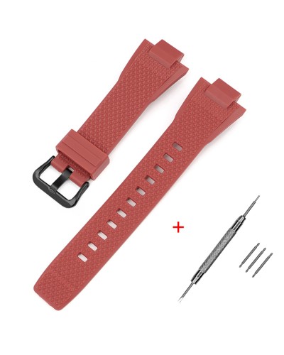 Купити Ремінець для Casio G-Shock GST-B400 Red BK