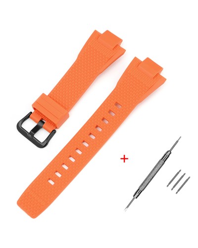 Купити Ремінець для Casio G-Shock GST-B400 Orange Black