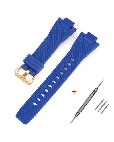 Купити Ремінець для Casio G-Shock GST-B400 Blue Gold
