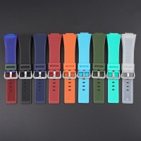 Ремінець для Casio G-Shock GA-100/110 Orange SI полімерний помаранчевий 21,3 см