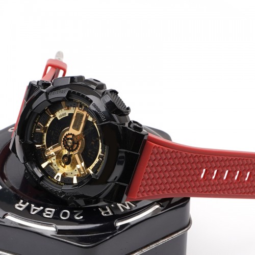 Купити Ремінець для годинника Casio G-Shock GA-100/110 Red GD полімерний червоний