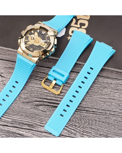 Купить Ремінець для Casio G-Shock GA-100/110 Light Blue GD