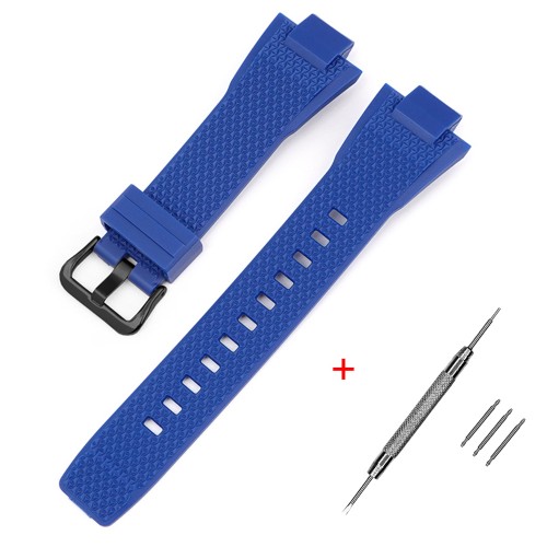 Купити Ремінець для годинника Casio G-Shock GST-B400 Blue BK синій полімерний
