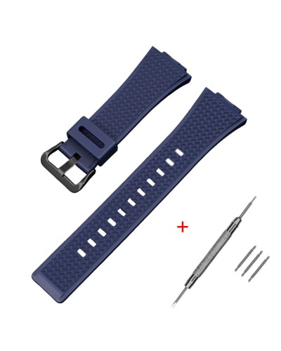 Купить Ремінець для Casio G-Shock GA-100/110 Dark Blue BK