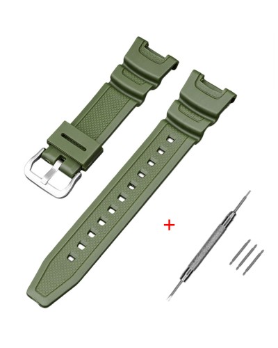Купить Ремінець для Casio SGW-100 Army Green SI