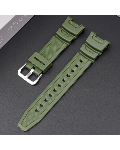 Купить Ремінець для Casio SGW-100 Army Green SI