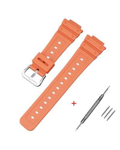 Купить Ремінець для Casio G-Shock GA-2100/2110 Orange SI