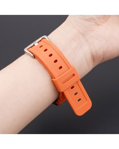 Купить Ремінець для Casio G-Shock GA-2100/2110 Orange SI