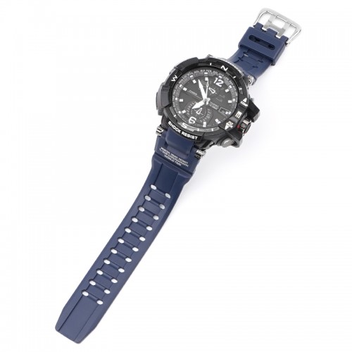 Купити Ремінець для Casio G-Shock GA-1000 Dark Blue SI полімерний темно-синій (1051-1116)