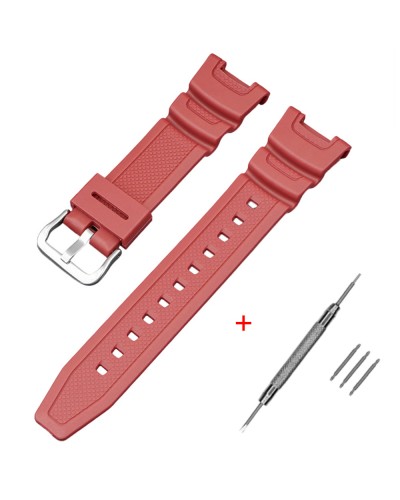 Купити Ремінець для Casio SGW-100 Red SI