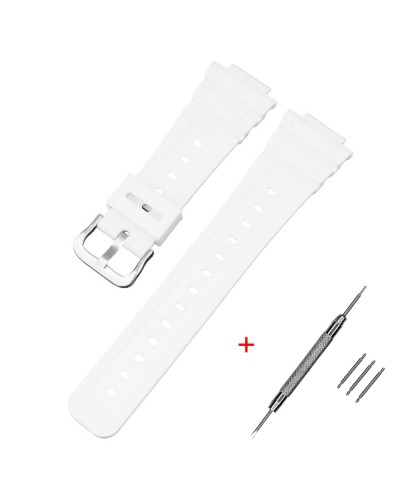 Купить Ремінець для Casio G-Shock GA-2100/2110 White SI