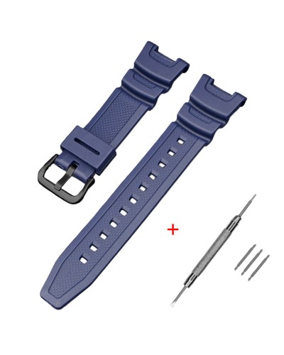 Купити Ремінець для Casio SGW-100 Dark Blue BK