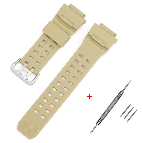Купити Ремінець Casio accessories для G-Shock GW-9400/9300 Beige SI бежевий полімерний 21.5 см