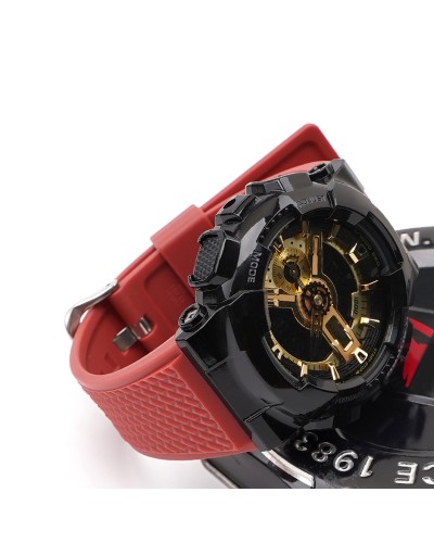 Купить Ремінець для Casio G-Shock GA-100/110 Red SI