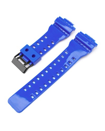 Купити Ремінець для Casio G-Shock GA-100/110/120 Blue-Glossy BK