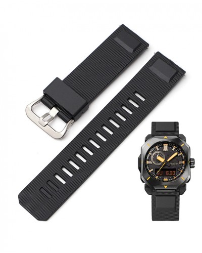 Купить Ремінець для Casio Pro Trek PRW-6900Y Black SI