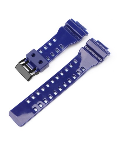 Купить Ремінець для Casio G-Shock GA-100/110/120 Dark Blue-Glossy BK