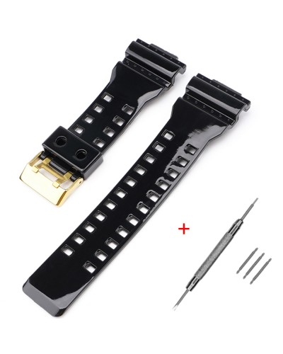 Купити Ремінець для Casio G-Shock GA-100/110/120 Black-Glossy GD