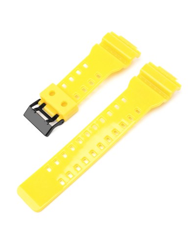 Купити Ремінець для Casio G-Shock GA-100/110/120 Yellow-Glossy BK