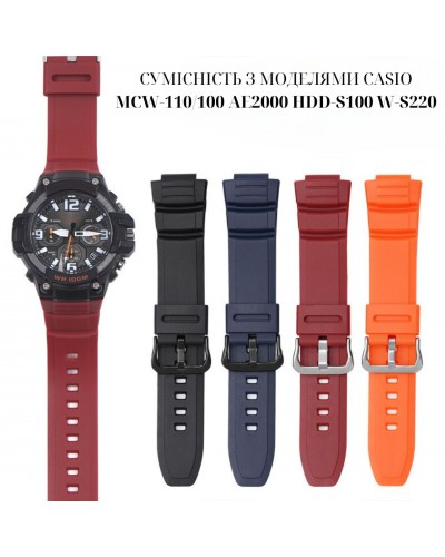 Купить Ремінець для Casio AE-2100 Blue SI