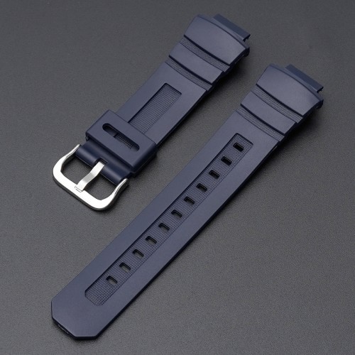 Купити Ремінець Casio accessories для G-Shock AW-590/591, G-7700/7710, полімерний, темно-синій (1051-1204)
