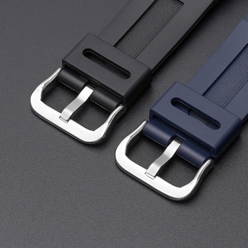 Купити Ремінець Casio accessories для G-Shock AW-590/591, G-7700/7710, полімерний, темно-синій (1051-1204)