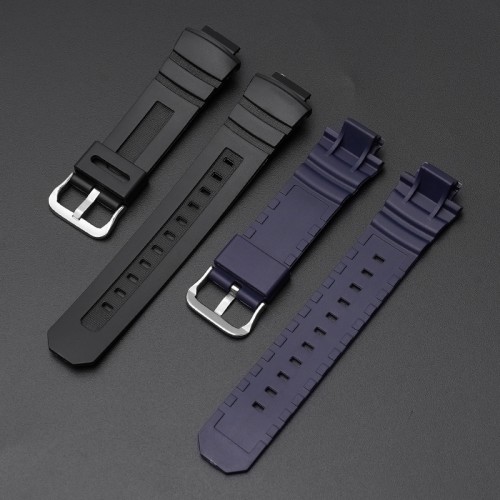 Купити Ремінець Casio accessories для G-Shock AW-590/591, G-7700/7710, полімерний, темно-синій (1051-1204)