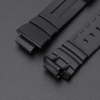 Ремінець для Casio G-Shock G-7700 Red SI (1051-1206) червоний полімерний, сумісний з AW-590/591