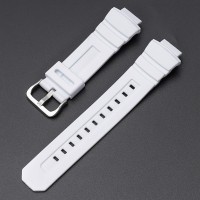 Ремінець для годинника Casio G-Shock G-7700 White SI білий полімерний 21.2 см