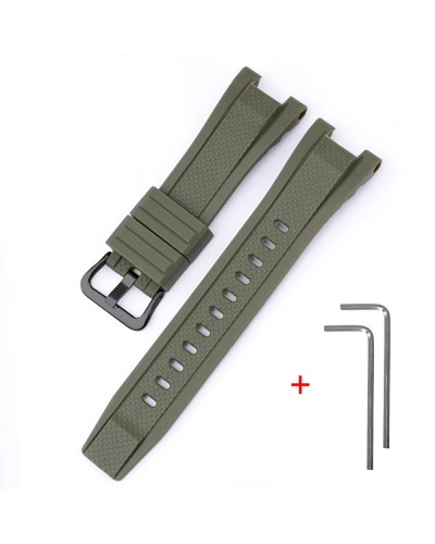 Купити Ремінець для Casio G-Shock GST-W300 Army Green BK