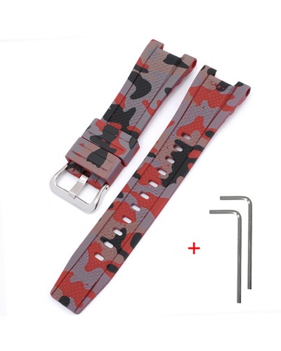Купити Ремінець для Casio G-Shock GST-W300 Camo Red SI