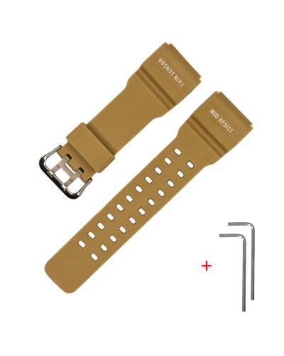 Купить Ремінець для Casio G-Shock GG-1000/GWG-100/GSG-100 Beige SI
