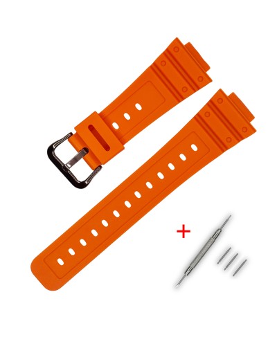 Купити Ремінець для Casio G-Shock DW-5600 B Orange BK
